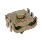 JUPITER SATI - JUP5060153 Morsetto a pettine in ottone pressofuso con 2 bulloni conduttore sezione 64-95 mmq