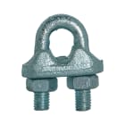 JUPITER SATI - JUP5070056 Morsetto serrafune in acciaio zincato diametro 12 mm