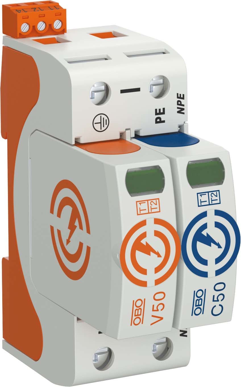 OBO BETTERMANN - OBO5093531 V50 SPD T1+2 1+1 +FS 280V 12,5