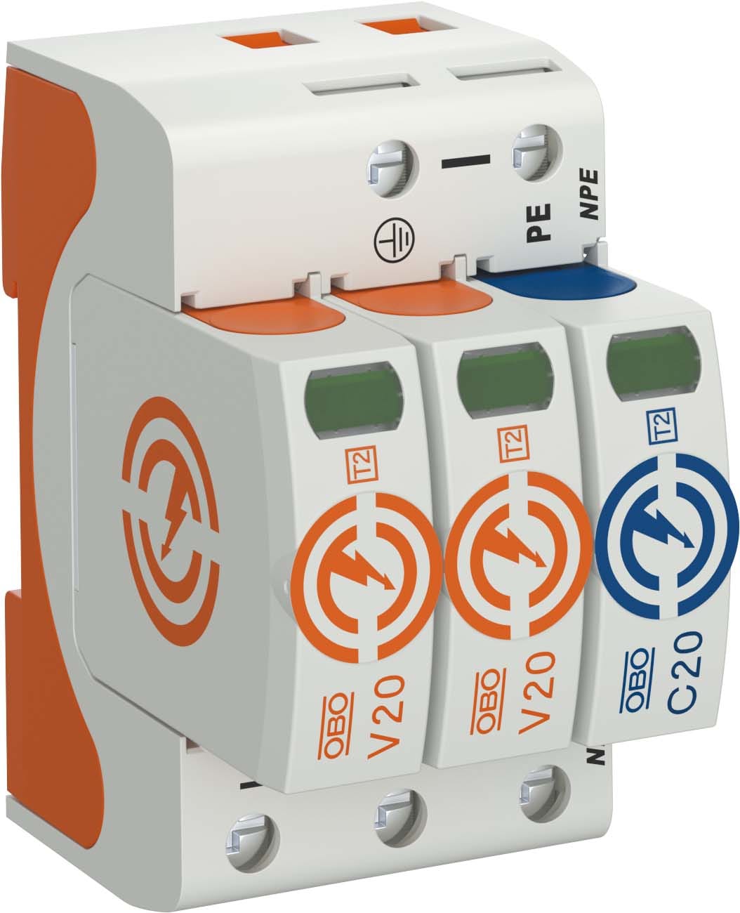 OBO BETTERMANN - OBO5095252 V20-2+NPE-280 SPD T2 280V
