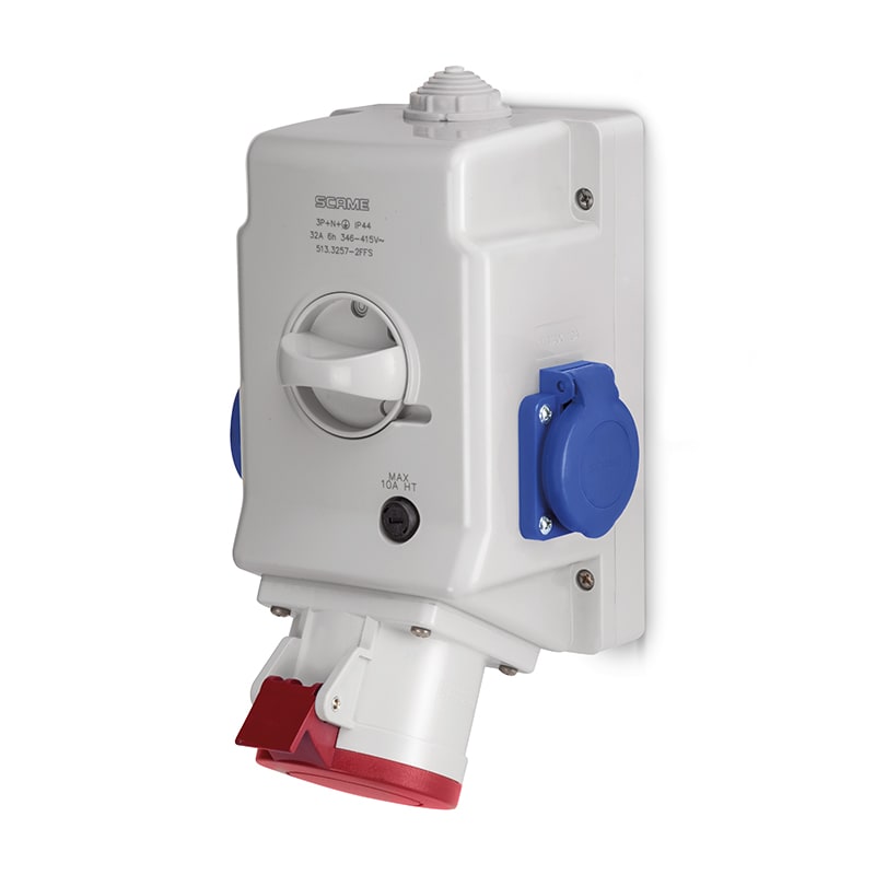 SCAME PARRE SPA - SCA513.3257-1DFS PRESA DA PARETE