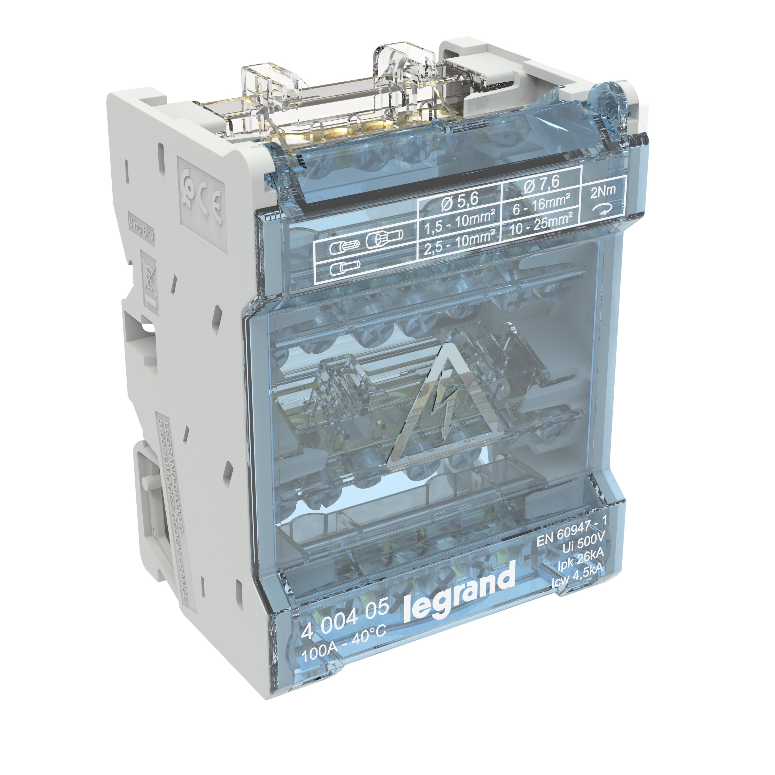 LEGRAND - LEG400405 RIPARTITORE MODULARE 4P 100A 4M