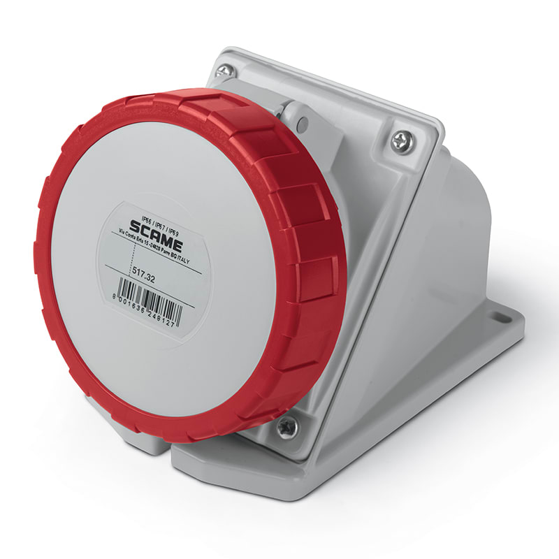 SCAME PARRE SPA - SCA517.3256 PRESA PAR.C/INC.3P+T 32A 67 6H