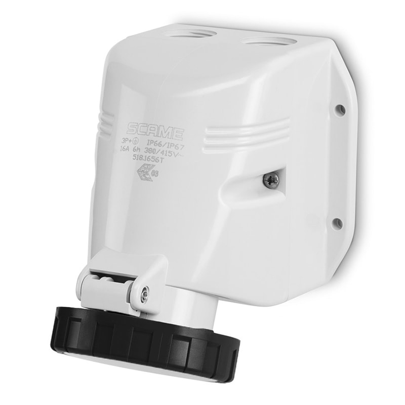 SCAME PARRE SPA - SCA518.32576T PRESA PARETE 3P+N+T IP66/IP67 32A 7H