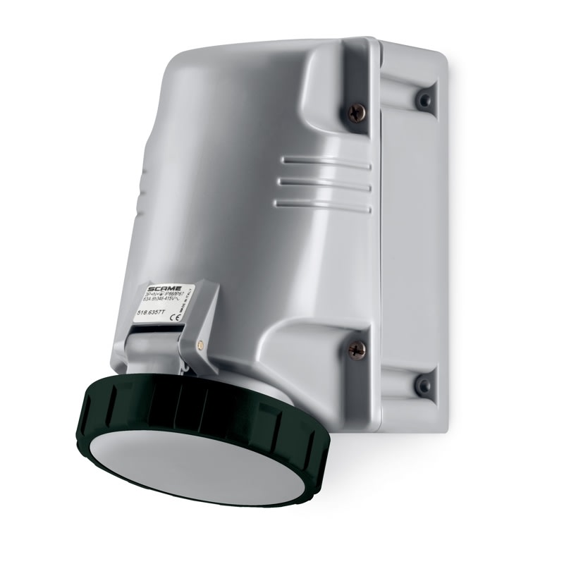 SCAME PARRE SPA - SCA518.125577T PRESA PARETE 3P+N+T IP66/IP67 125A 5H
