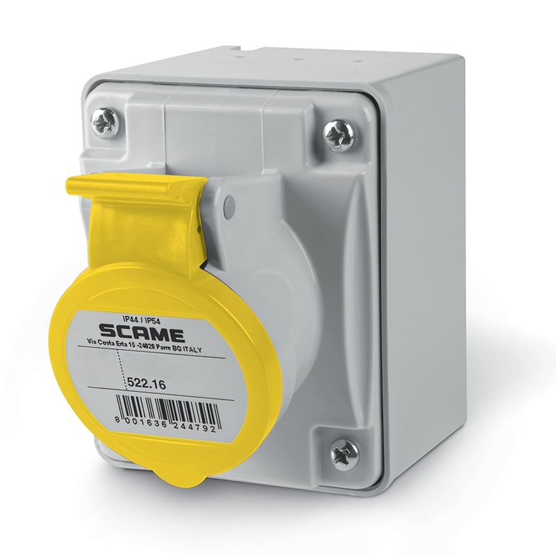 SCAME PARRE SPA - SCA522.1651 PRESA DA PARETE