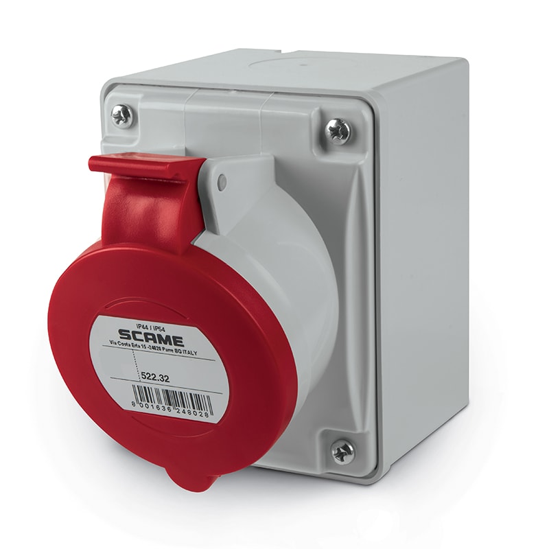 SCAME PARRE SPA - SCA522.3258 PRESA DA PARETE