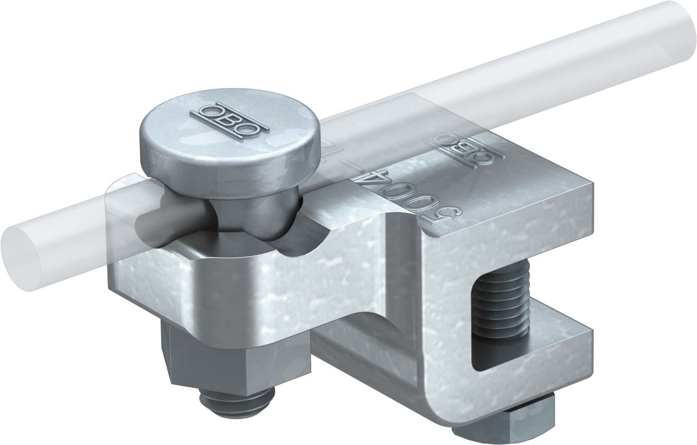 OBO BETTERMANN - OBO5304407 5004 DIN-FT 12 MORSETTO FISSAGGIO
