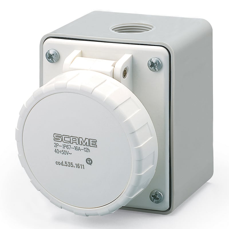 SCAME PARRE SPA - SCA535.1613 PRESA DA PARETE