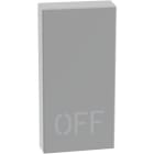 BTICINO - BTIJG4916N MATIXGO - COVER COMANDO OFF 1M AX GRIGIO