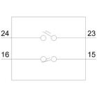 SIEMENS - SIE3SE39827J Accessori: blocchetto di contatti 1NO+1NC, ricambio per pulsante a pedale 3SE.2924-3AA20