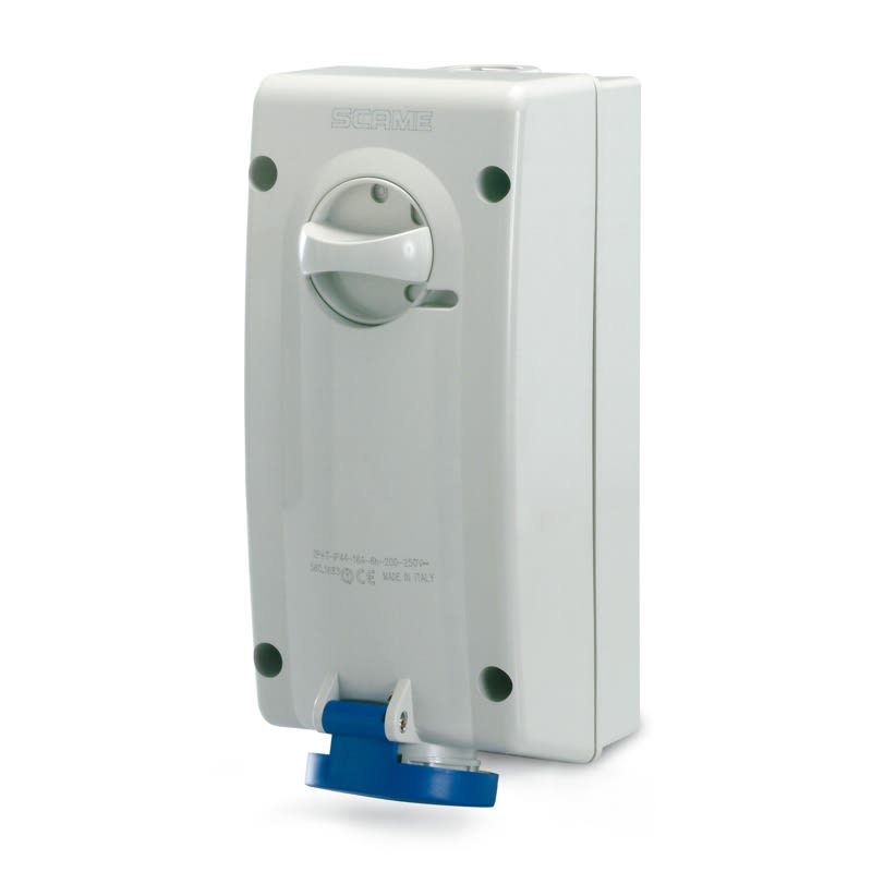 SCAME PARRE SPA - SCA560.1675 PRESA ADVANCE 2 3P+N 16A 9H IP44 S/FUS