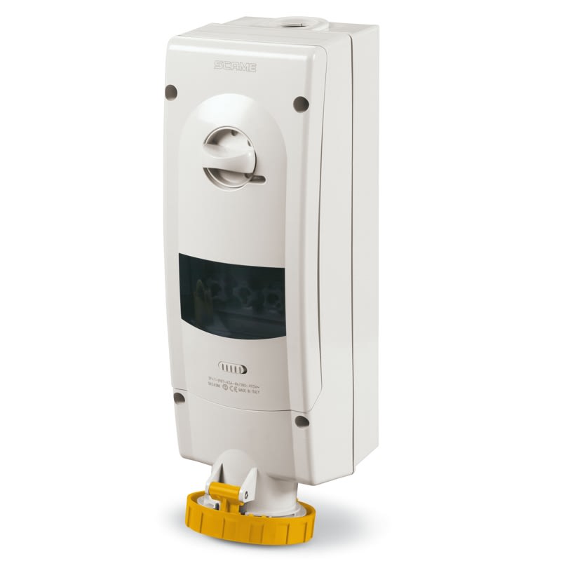 SCAME PARRE SPA - SCA563.6370 PRESA ADVANCE 2 2P+T 63A 4H IP67 C/FUS