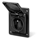 SCAME PARRE SPA - SCA570.4091N-SW PRESA INCASSO FRANCESE C/SHUTTER E MICRO