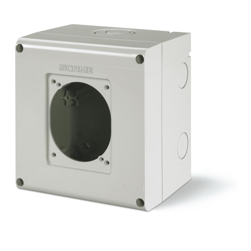 SCAME PARRE SPA - SCA576.4323 CASSETTA DI DERIV. 136 X PR.IEC309 ADV2