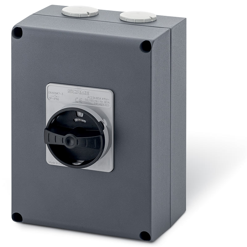 SCAME PARRE SPA - SCA590.HGE10005 INT. DI MANOVRA/SEZ. 100A 3P+N IP66