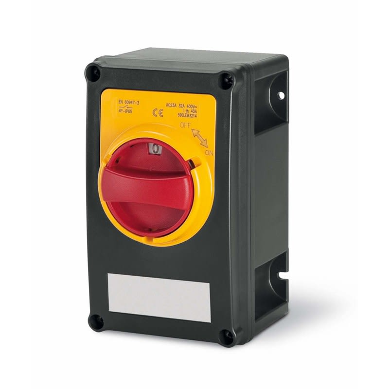 SCAME PARRE SPA - SCA590.XEM2002 DISP.EX COMANDO EMERG. IP66 20A 2P