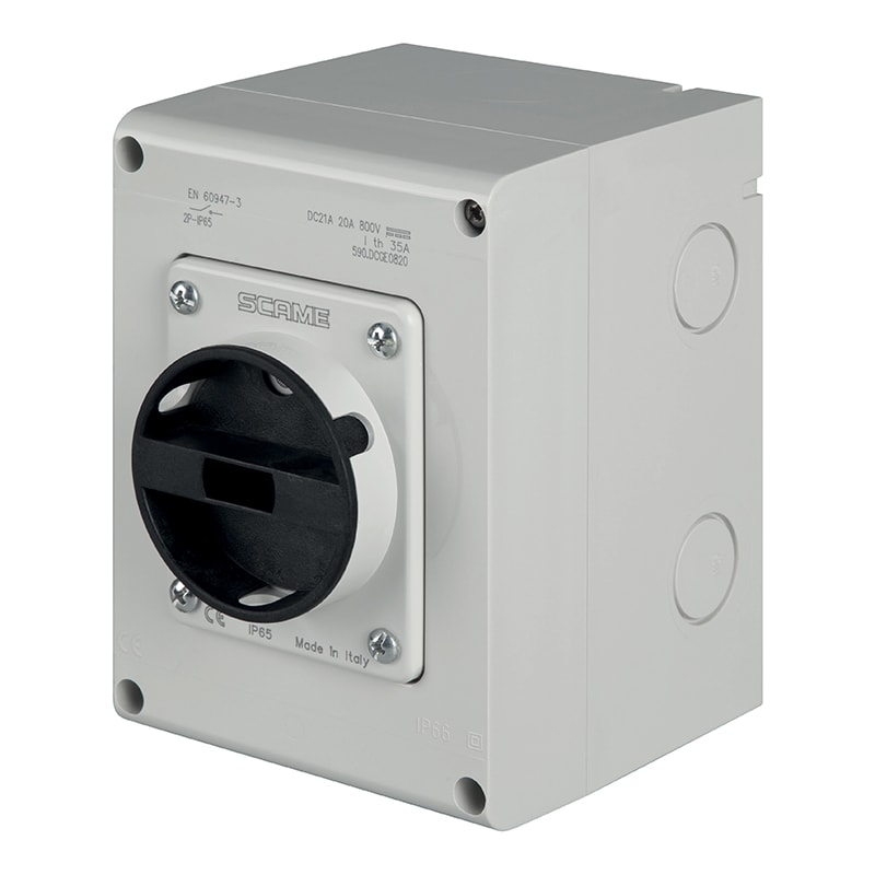 SCAME PARRE SPA - SCA590.DCGE0820 ISOLATORS USO GENERALE 800V dc - 20A