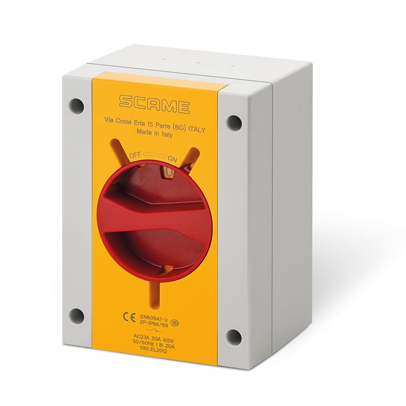 SCAME PARRE SPA - SCA590.EM4012.SN INTERR. DI MANOVRA/SEZIONATORE