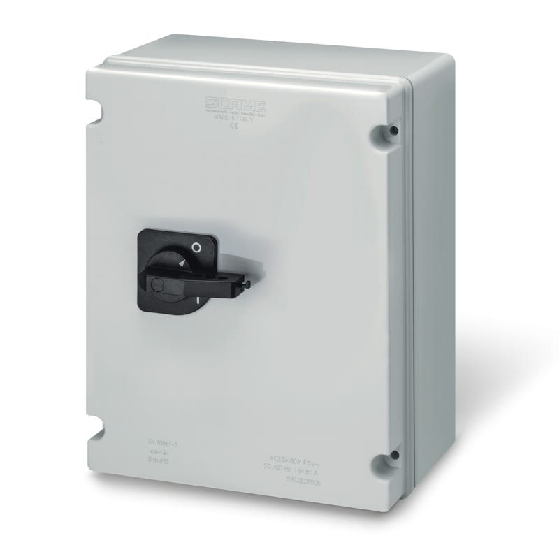 SCAME PARRE SPA - SCA590.EMD16005 INT. DI MANOVRA/SEZ. 160A 3P+N IP55