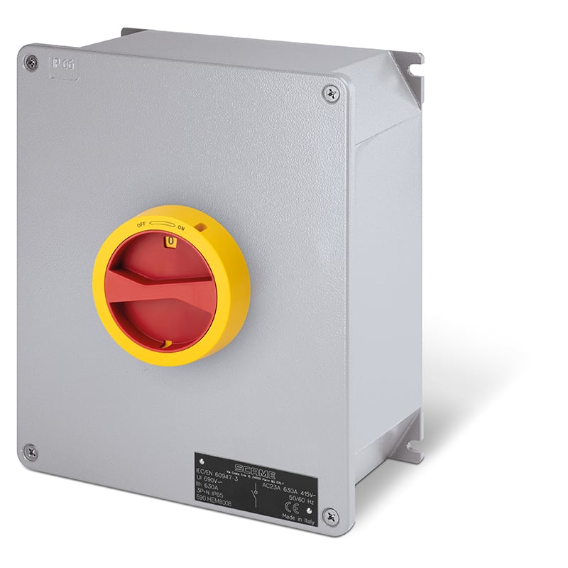 SCAME PARRE SPA - SCA590.HEM12505.SN INT. DI MANOVRA/SEZ. 125A 3P+N LINK