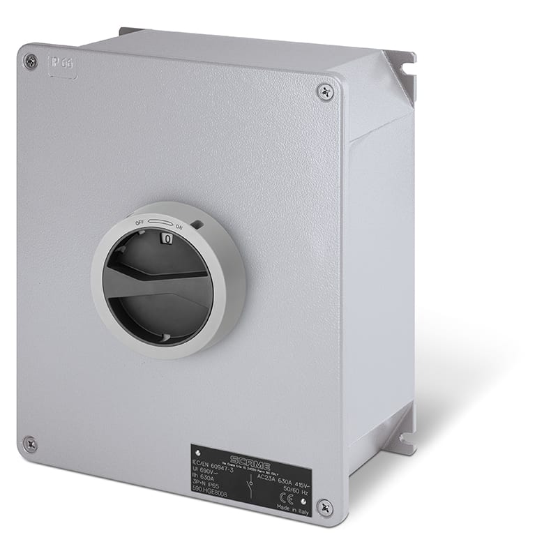 SCAME PARRE SPA - SCA590.HGE1606.W INT. DI MANOVRA/SEZ. 16A 6P IP66