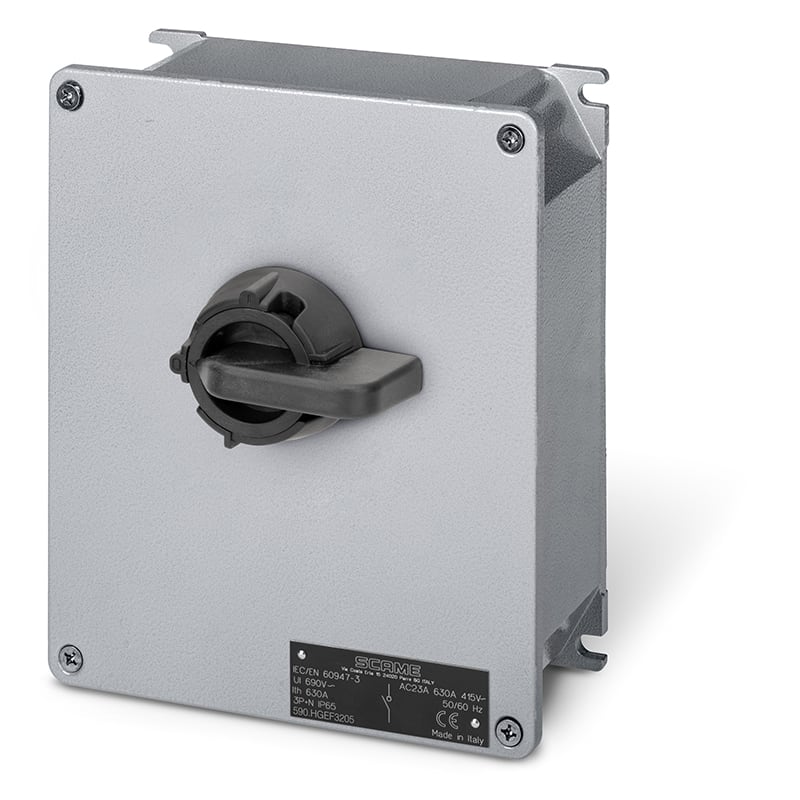 SCAME PARRE SPA - SCA590.HGEF3202 INT. DI MANOVRA/SEZ. 32A 2P IP65