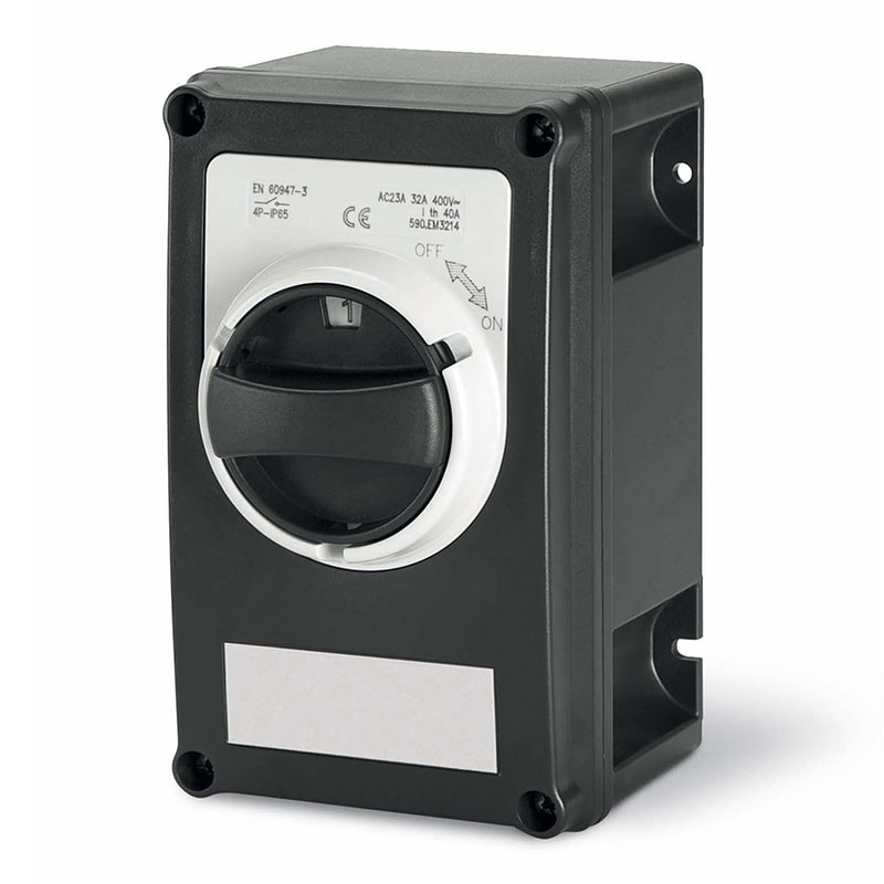SCAME PARRE SPA - SCA590.JGE2002 DISP.COMANDO GENER. IP66 20A 2P