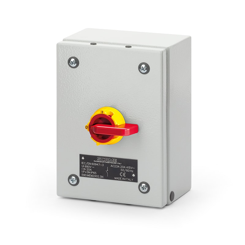 SCAME PARRE SPA - SCA590.MEM8003 INTERR. DI MANOVRA/SEZIONATORE