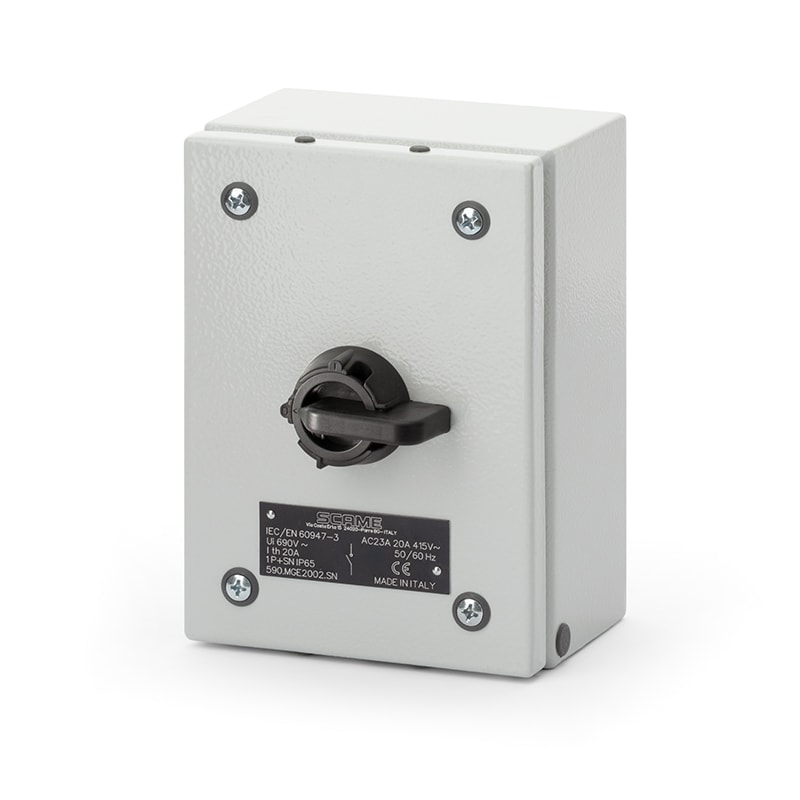 SCAME PARRE SPA - SCA590.MGE3202.SN INT. DI MANOVRA/SEZIONATORE 32A 1P+SN