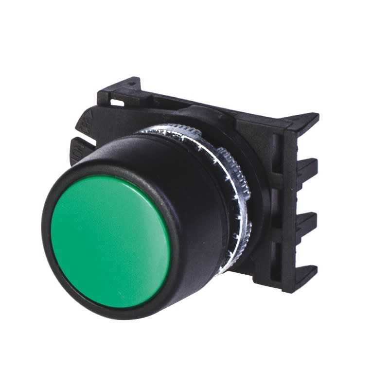 SCAME PARRE SPA - SCA590.PPRN2 PULSANTE RASATO VERDE