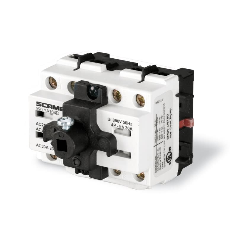 SCAME PARRE SPA - SCA590.YA202B FRUTTO INTERRUTTORE 20A 2 POLI BOX (DX)