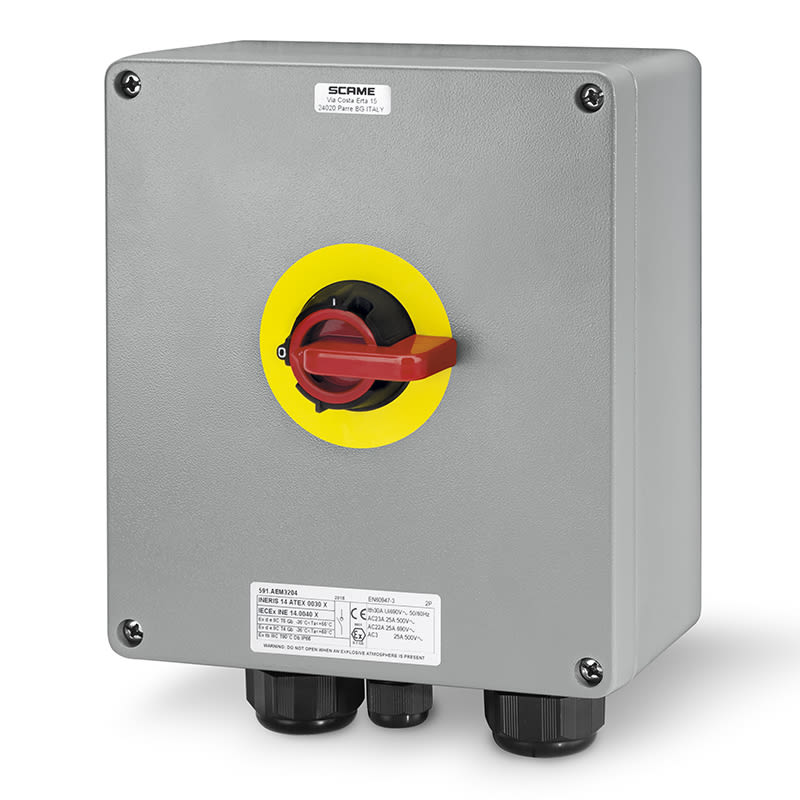 SCAME PARRE SPA - SCA591.AEM2504-A INTERR. DI MANOVRA/SEZIONATORE