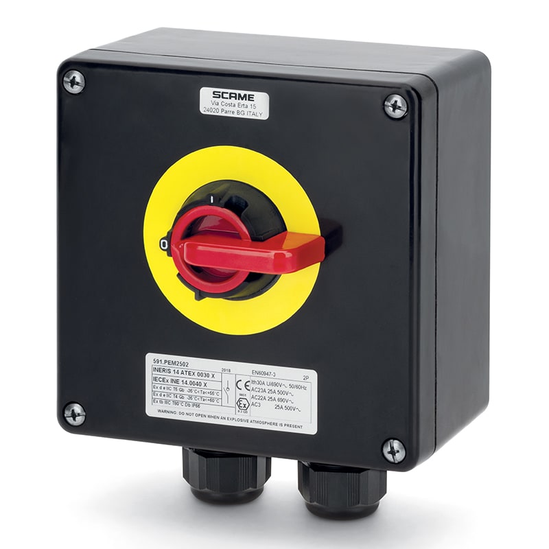 SCAME PARRE SPA - SCA591.PEM4002-A INTERR. DI MANOVRA/SEZIONATORE