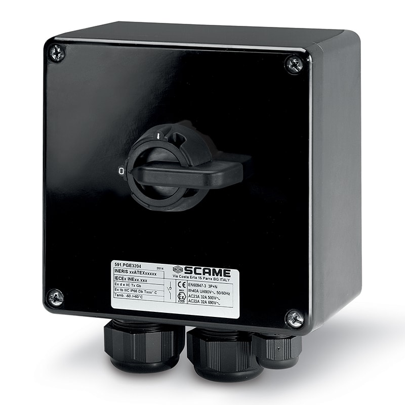 SCAME PARRE SPA - SCA591.PGE6304-A INTERR. DI MANOVRA/SEZIONATORE