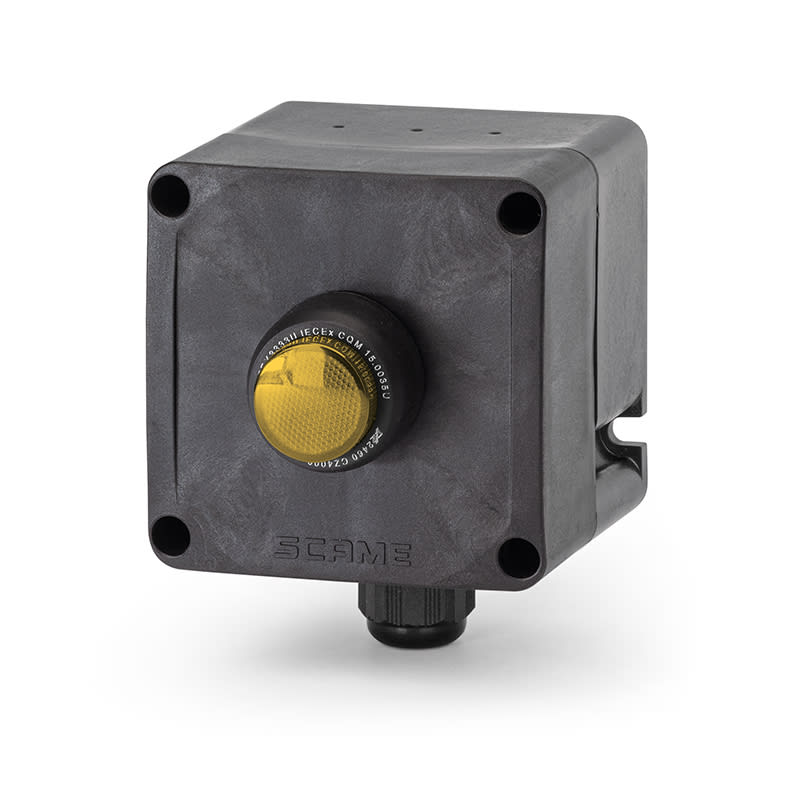 SCAME PARRE SPA - SCA593.111-1LDY CONTROL STATION EX 95x95x80mm