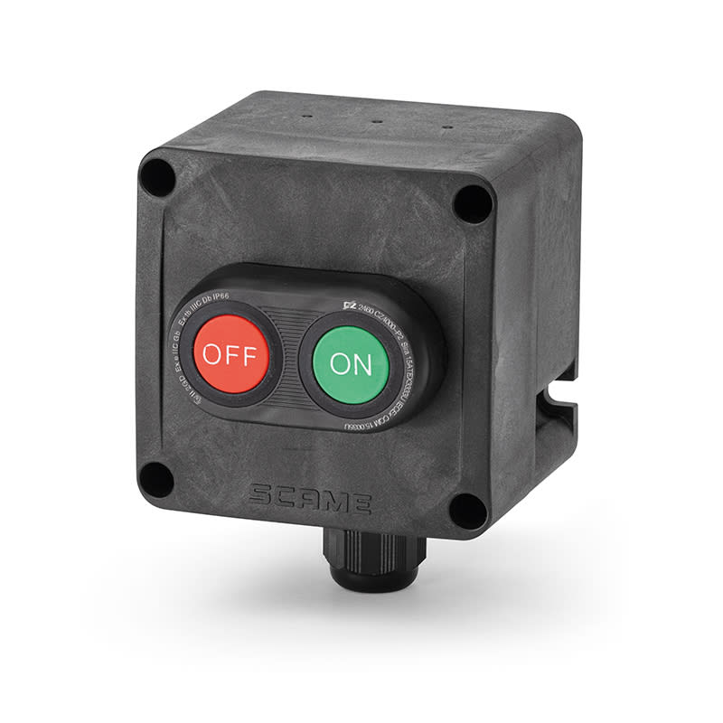 SCAME PARRE SPA - SCA593.111-1OF CONTROL STATION EX 95X95X80MM