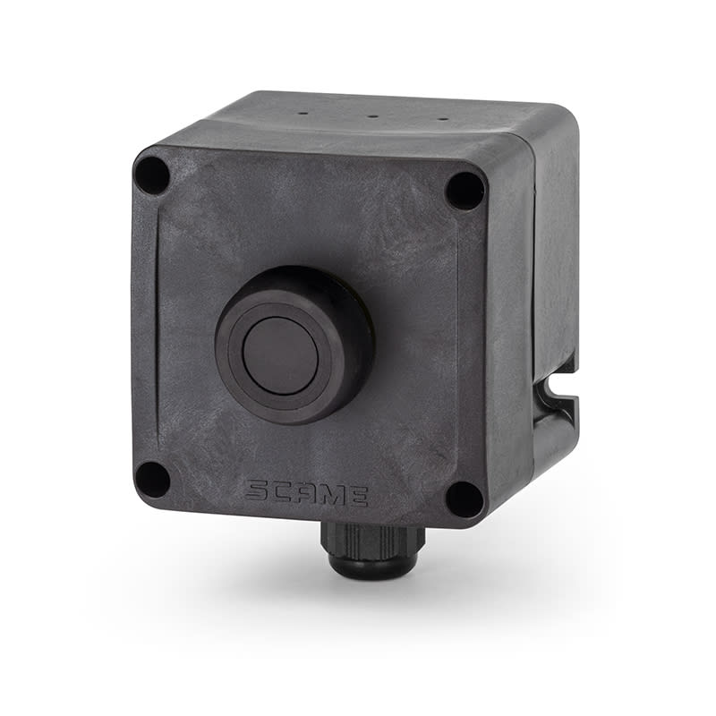 SCAME PARRE SPA - SCA593.111-1PBK CONTROL STATION EX 95x95x80mm