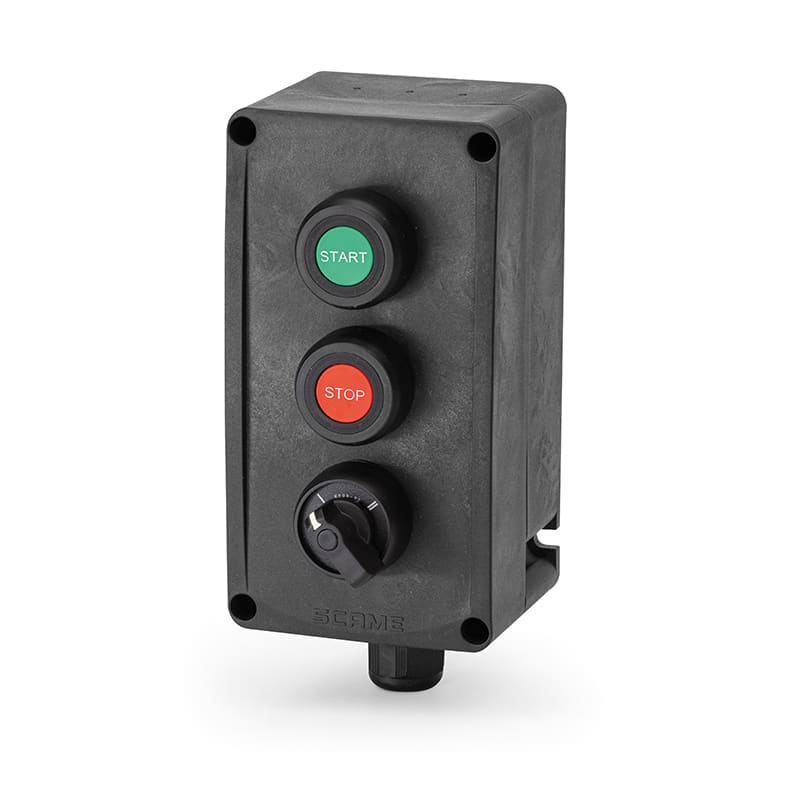 SCAME PARRE SPA - SCA593.331-5SSD CONTROL STATION EX 95x180x82mm