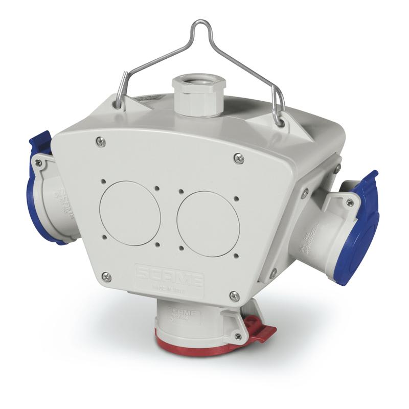 SCAME PARRE SPA - SCA603.3005-062 ADATTATORE 3 PRESE S/CAVO IP44