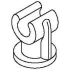 OBO BETTERMANN - OBO2140063 2962 6 LGR MORSETTO CON BASE