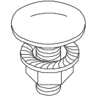 OBO BETTERMANN - OBO6406181 FRSB 6X20 G BULLONE CON TESTA TONDA