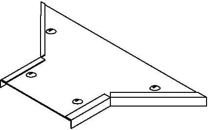 OBO BETTERMANN - OBO7131348 DFAA 300 DD COPERCHIO, DERIVAZ. LATERALE