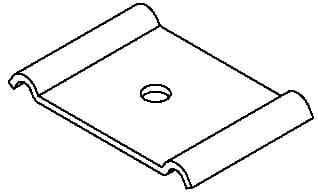 OBO BETTERMANN - OBO6015280 GKS 50 11 A4 MORSETTO DI FISSAGGIO