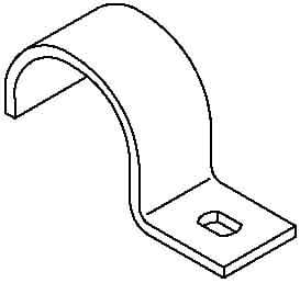 OBO BETTERMANN - OBO1014021 822 12 FT COLLARE DI FISSAGGIO