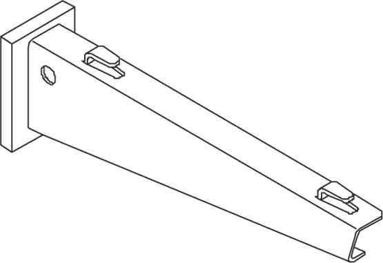 OBO BETTERMANN - OBO6420628 AWG 15 21 A2 MENSOLA A PARETE