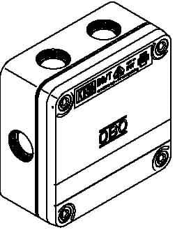 OBO BETTERMANN - OBO2001853 B 9 T M SCATOLA DI DERIVAZIONE