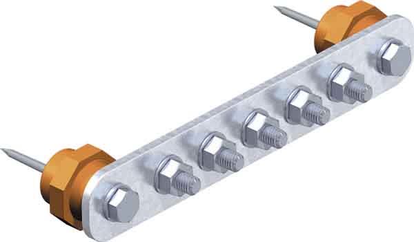 OBO BETTERMANN - OBO5015830 1802 5 CU PIASTRA EQUIPOTENZIALE