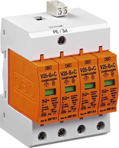 OBO BETTERMANN - OBO5094493 V25-B+C 4-FS280 LIMITATORE SOVRATENS V25