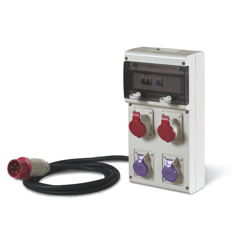 SCAME PARRE SPA - SCA630.4009-537 QUADRO DISTR. DA PARETE BLOCK4 C/CAVO